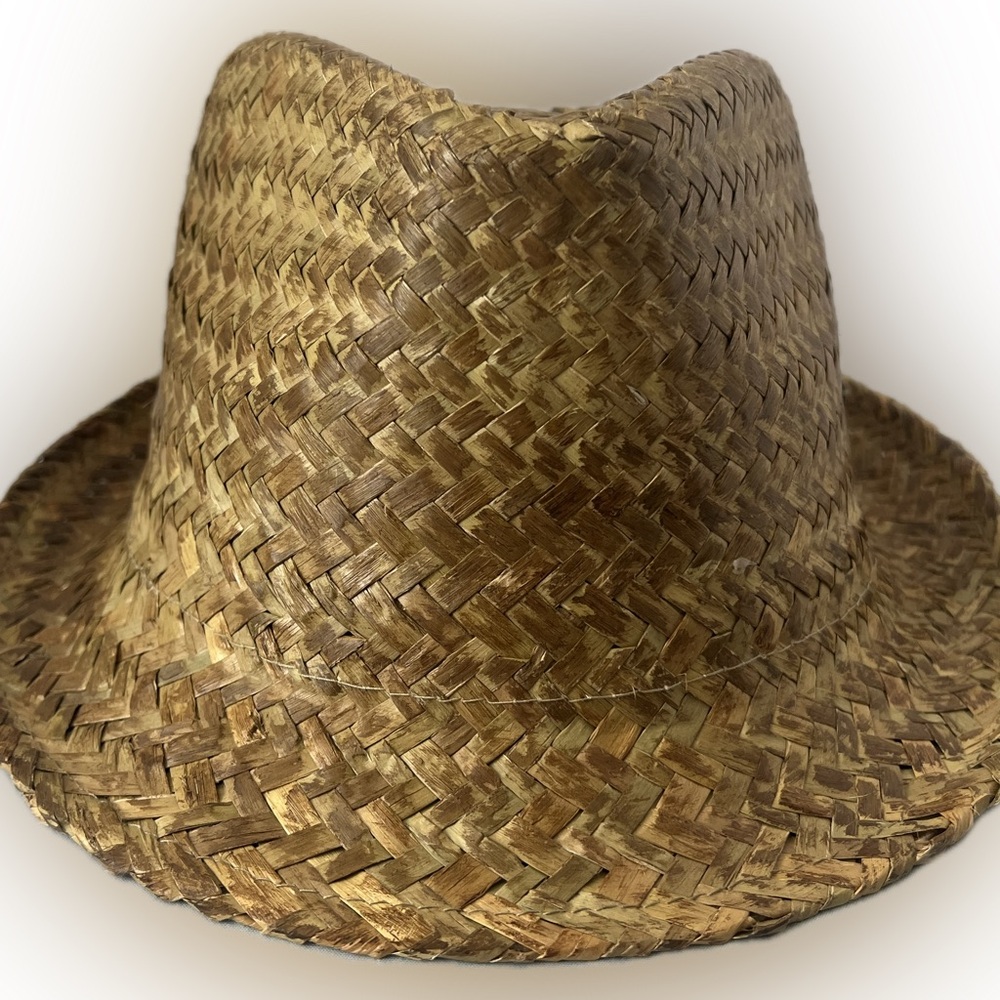 Caribbean Joe Tan Woven Fedora Hat